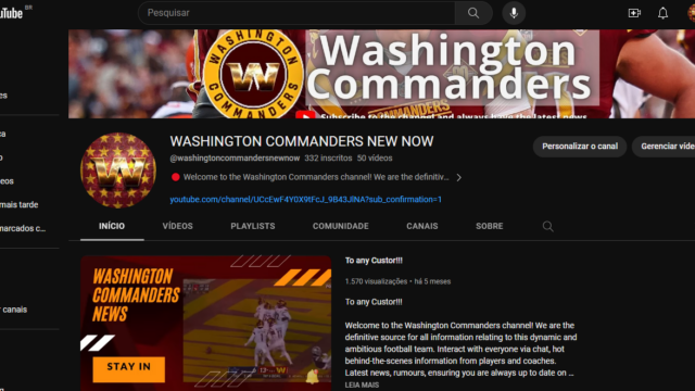 WASHINGTON COMMANDERS NEW NOW