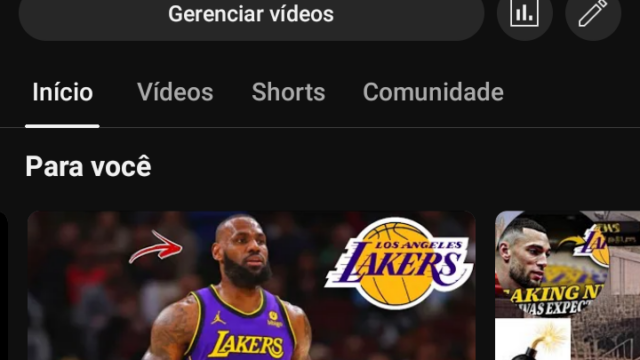 Canal Dark de Noticias Basquete Lakers – 880 inscritos, RPM ALTO GRINGO