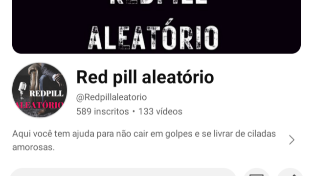 RED PILL ALEATÓRIO – Canal