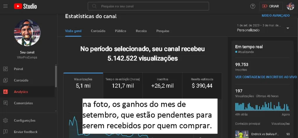 ganhos-canal