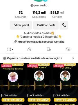 Vendo minha conta TIKTOK com mais de 120 mil seguidores